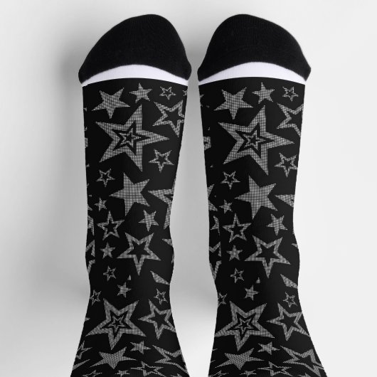Star socks ソックス (上部)