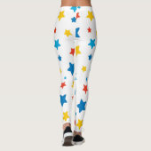 Star-Spangled Fun: Primary Star Print Leggings レギンス (裏面)