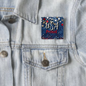 Star Spangled USA Proud 缶バッジ (インサイチュ)