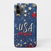 Star Spangled USA Proud Case-Mate iPhoneケース (裏)