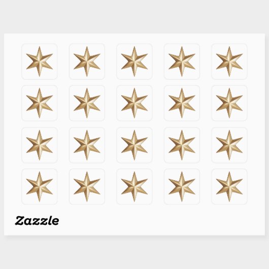 Star Square Stickers スクエアシール (シート)