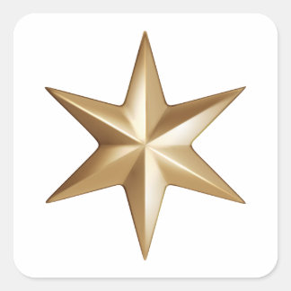 Star Square Stickers スクエアシール