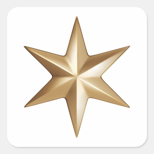 Star Square Stickers スクエアシール (正面)