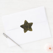 Star Stickers Gold Glitter  星シール (封筒)