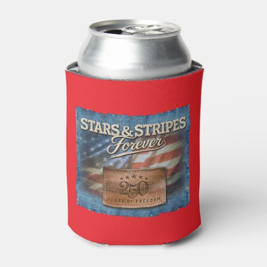 Star & Stripes Forever Can Cooler 缶クーラー (缶正面)