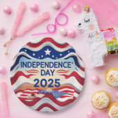 Star-Studded Independence Day Bowls ペーパープレート (パーティー)