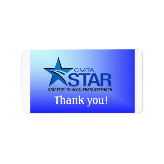 STAR Thank You Label ラベル