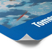 Star Tours 1987 Disneyland Attraction Poster Print ポスター (角)