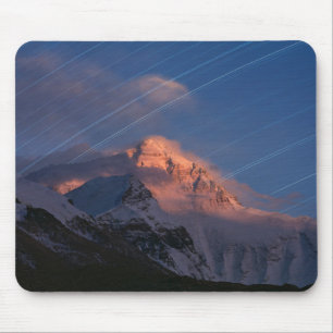 Star Trail チベット 中国 エベレスト山 マウスパッド