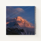 Star Trail | Mt. Everest Tibet, China ノートブック (裏面)
