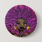 StaraのHeadshot 缶バッジ (正面)