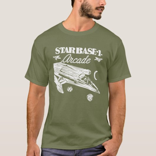 Starbase-1アーケードティー Tシャツ (正面)