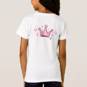 StarBerry™ とても控えめなパープルネオン落書きTシャツ Tシャツ (裏面)