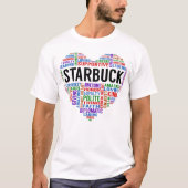 STARBUCK Legendハート Tシャツ (正面)