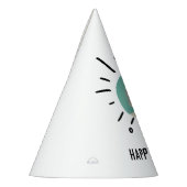 STARBURST | Custom Simple & Chic Photo パーティーハット (左)