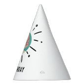 STARBURST | Custom Simple & Chic Photo パーティーハット (右)