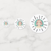 STARBURST | Editable Simple Fun Custom Photo コンフェッティ (正面)