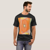 STARBURST GEOMETRIC ART Tシャツ (正面フル)