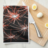 Starburst Network – Modern Kitchen Towel キッチンタオル (四つ折り)