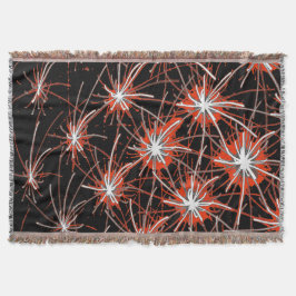 Starburst Network – Premium Woven Blanket スローブランケット
