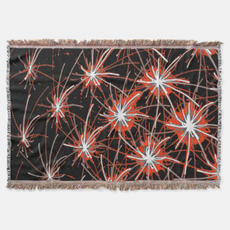 Starburst Network – Premium Woven Blanket スローブランケット