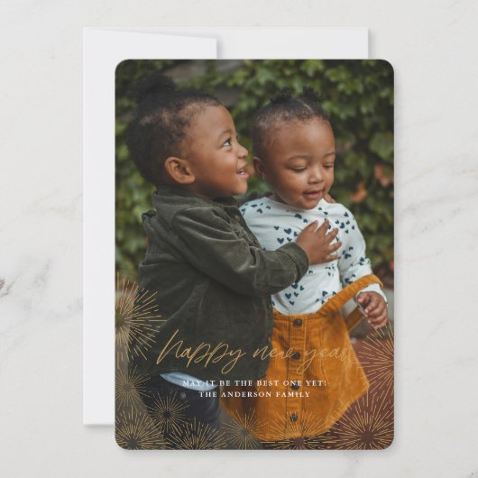 Starburst New Years Card シーズンカード (正面)