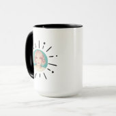 STARBURST |  Simple Fun & Playful Custom Photo Mug マグカップ (正面左)