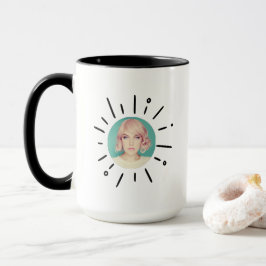 STARBURST |  Simple Fun & Playful Custom Photo Mug マグカップ