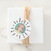 STARBURST | Simple Round Fun Custom Photo フェイバータグ (インサイチュ)