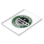 Starchildのコーヒー ノートブック (左側)