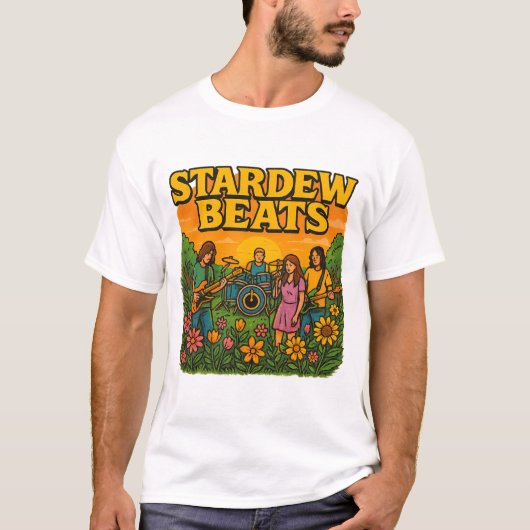 Stardewビートフェスティバルシャツ – BootlegスタイルIP-Fr Tシャツ (正面)