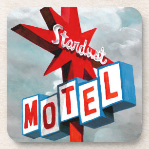 Stardustのモーテルの印 コースター