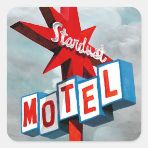 Stardustのモーテルの印 スクエアシール
