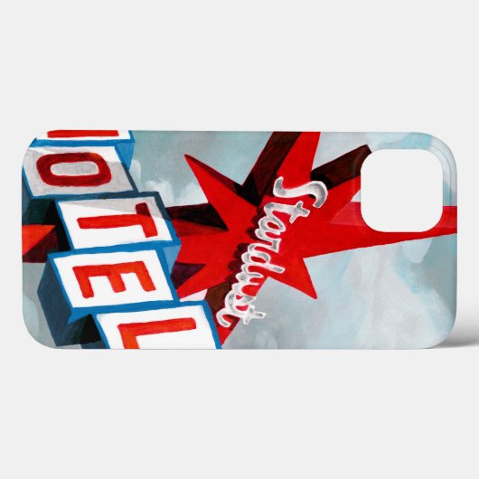 Stardustのモーテルの印 Case-Mate iPhoneケース (裏面 (横))