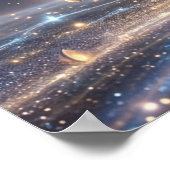 Stardust Horse Cosmic Motion ポスター (角)