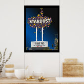 Stardust Las Vegas Vector Graphic Poster #14 ポスター (キッチン)