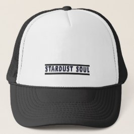 Stardust Soul Trucker Hat – Minimalist Design キャップ