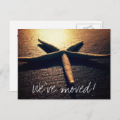 Starfishの写真を移動する新しい住所のポストカード 案内ポストカード (正面/裏面)