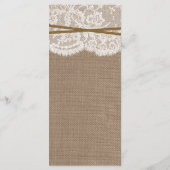 Starfishの素朴コレクシ結婚ョン・メニュー・カード メニュー (裏面)