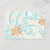 Starfishの結婚旅行情報カード エンクロージャーカード (裏面)