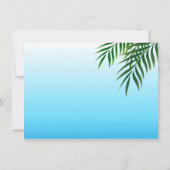 Starfishカップルありがとう |頼砂中の名前 招待状 (裏面)