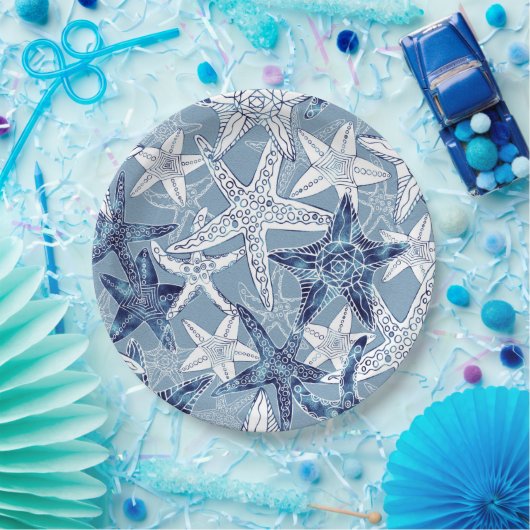 Starfishコレクシ航海のョン – すべてのサイズ ペーパープレート (パーティー)