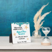 Starfishストーリーの採用ウェルカムサインデコール フォトプラーク (インサイチュ)