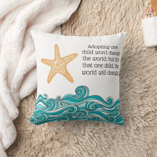 Starfishストーリーの採用 – Foster 気に クッション (ブランケット)