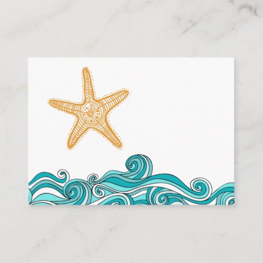 Starfishストーリー採用パーティーブックリクエスト エンクロージャーカード (裏面)