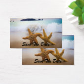 STARFISHビジネスカードテンプレートの日付の保存 (デスク)