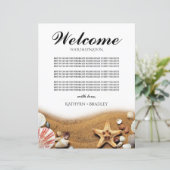 Starfishビーチ先結婚歓迎の手紙 (スタンド正面)