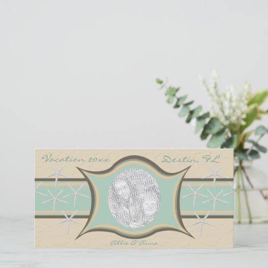 Starfishフォトカード (スタンド正面)