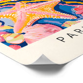 Starfishポスター、Beachy Decor、シーサイドホリデーDec ポスター (角)