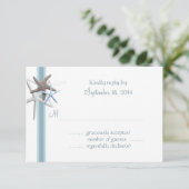 Starfish収集A1サイズRSVPカード 出欠カード (スタンド正面)